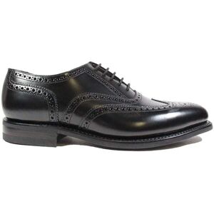 Loake 302B Black Leather Men's Formal Oxford Brogues - Shoes Loake 302B Black Leather Men's Formal Oxford Brogues - Shoes