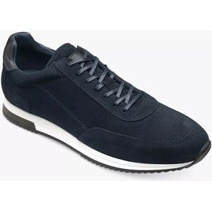 Loake Bannister Navy Semsket Sneakers - Uformel stil Loake Bannister Navy Semsket Sneakers - Uformel stil