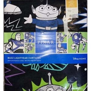 Disney Pixar Toy Story Buzz Lightyear Blackout Curtains - Curtain Disney Pixar Toy Story Buzz Lightyear Blackout Curtains - Curtain