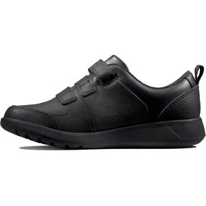 Clarks Boy's Scape Sky Black Size 3 School Shoes Clarks Boy's Scape Sky Black Size 3 School Shoes