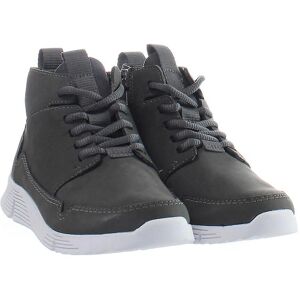 Clarks Tri Voyage Kids Sneakers - Grijs Leder - UK 1 Clarks Tri Voyage Kids Sneakers - Grijs Leder - UK 1
