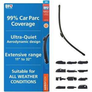 QUINTON HAZELL Wiper Blade - Multi-Fit 406mm QUINTON HAZELL Wiper Blade - Multi-Fit 406mm