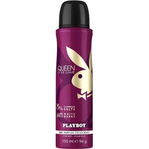 Déodorant spray Playboy Queen of the Game 150 ml pour femmes - Publicité Déodorant spray Playboy Queen of the Game 150 ml pour femmes - Publicité