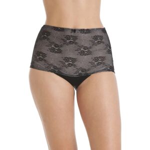 Camille High Waist Floral Mesh Seamfree Briefs - Shapewear Camille High Waist Floral Mesh Seamfree Briefs - Shapewear