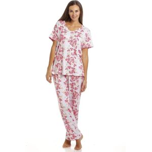 Camille Women's Full Length Floral Print Pyjama Set - Pyjama Set Camille Women's Full Length Floral Print Pyjama Set - Pyjama Set