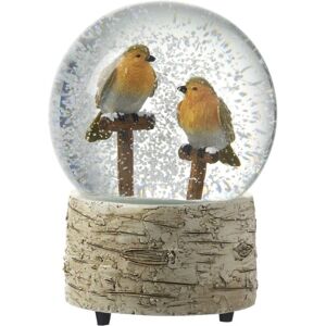 Heaven Sends Robins Perched Christmas Snow Globe - Christmas Snow Globe Heaven Sends Robins Perched Christmas Snow Globe - Christmas Snow Globe