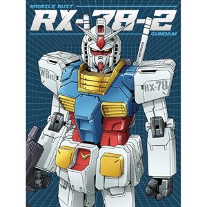 Pyramid International - Gundam Blue Print Canvas Wallscroll - 60x80cm Pyramid International - Gundam Blue Print Canvas Wallscroll - 60x80cm