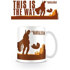Star Wars Mandalorian Mug - 315ml Ceramic Cup - This Is The Way Star Wars Mandalorian Mug - 315ml Ceramic Cup - This Is The Way