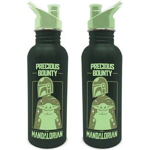 Star Wars Mandalorian Vattenflaska - 700ml rostfritt stål - Officiell licens Star Wars Mandalorian Vattenflaska - 700ml rostfritt stål - Officiell licens