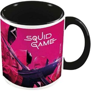 Netflix Squid Game Masked Men Pink Mug - Mug Netflix Squid Game Masked Men Pink Mug - Mug