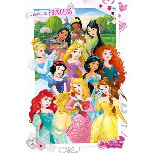 Disney Princess Poster - I am a Princess - 61x91.5cm - Poster Disney Princess Poster - I am a Princess - 61x91.5cm - Poster