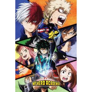 Poste Pyramid International My Hero Academia 91x61cm - 4 Pièces Poste Pyramid International My Hero Academia 91x61cm - 4 Pièces