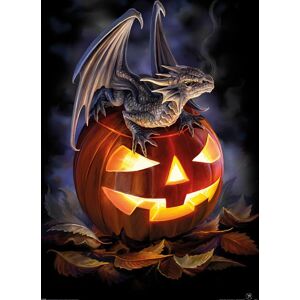 Affiche Trick or Treat d'Anne Stokes - affiche - Publicité Affiche Trick or Treat d'Anne Stokes - affiche - Publicité