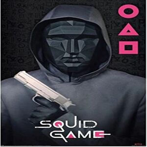 Netflix Mask Man Poster - Squid Game 91.5x61 cm Netflix Mask Man Poster - Squid Game 91.5x61 cm