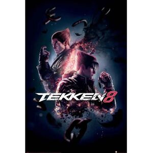 Close Up Tekken 8 Póster Key Art Street Fighter - Póster Close Up Tekken 8 Póster Key Art Street Fighter - Póster