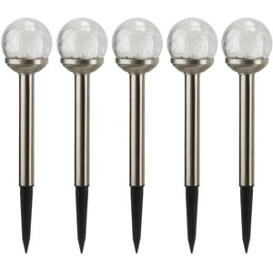Smart Solar Crackle Globe Lights - Solar Outdoor Garden Decor Smart Solar Crackle Globe Lights - Solar Outdoor Garden Decor