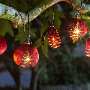 Smart Garden 3.8m Solar Power Outdoor Ladybird String Lights - String Lights Smart Garden 3.8m Solar Power Outdoor Ladybird String Lights - String Lights