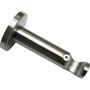 Gardinia Stainless Steel Look Curtain Rod Holder - Chicago Series Gardinia Stainless Steel Look Curtain Rod Holder - Chicago Series