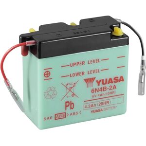 Batterie Yuasa Conventionnelle Sans Pack d'Acide - 6V Batterie Yuasa Conventionnelle Sans Pack d'Acide - 6V