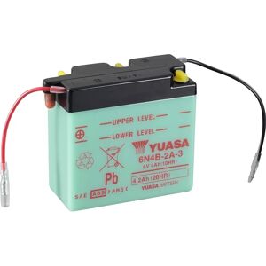 Batterie Yuasa 6V - Modèle 6N4B-2A-3 - Plomb-acide - Sans pack d'acide Batterie Yuasa 6V - Modèle 6N4B-2A-3 - Plomb-acide - Sans pack d'acide