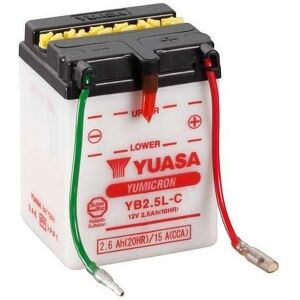 Batterie Yuasa YB2.5L-C - Durabilité & Puissance Batterie Yuasa YB2.5L-C - Durabilité & Puissance