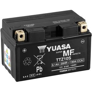 Yuasa TTZ10S Voertuigaccu - 12V, 9Ah, 190A, Motorfiets Yuasa TTZ10S Voertuigaccu - 12V, 9Ah, 190A, Motorfiets