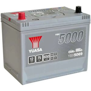 Yuasa Ybx5000 - Batterie de démarrage 75Ah 12V - Qualité OEM Yuasa Ybx5000 - Batterie de démarrage 75Ah 12V - Qualité OEM