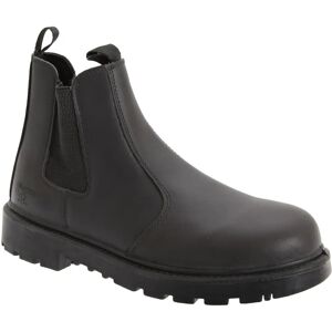 Grafters Grinder Black Steel Toe Safety Boots - Safety Boots Grafters Grinder Black Steel Toe Safety Boots - Safety Boots