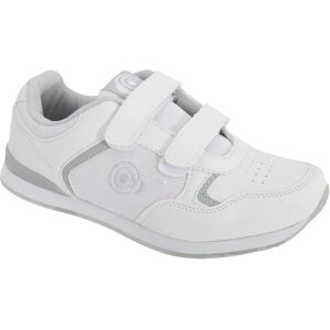 Dek Skipper White/Grey Touch Fasten Bowling Shoes - Bowling Shoes Dek Skipper White/Grey Touch Fasten Bowling Shoes - Bowling Shoes