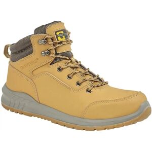 Grafters M513N Unisex Nubuck Steel Toe Boots Honey - Safety Boots Grafters M513N Unisex Nubuck Steel Toe Boots Honey - Safety Boots