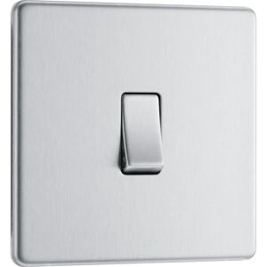 British General Nexus Flatplate Screwless 10 AX 1 Gang - Switch British General Nexus Flatplate Screwless 10 AX 1 Gang - Switch