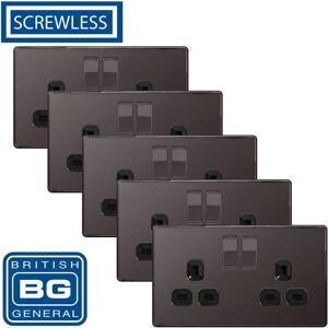 British General Nexus - FBN22B-01 - 2-Gang - Socket British General Nexus - FBN22B-01 - 2-Gang - Socket