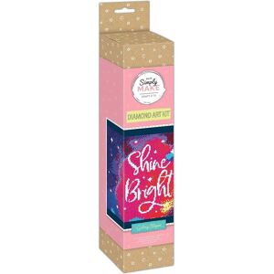 Simply Make Shine Bright Diamantkunst Knutselset - Diamant Kunst Set Simply Make Shine Bright Diamantkunst Knutselset - Diamant Kunst Set