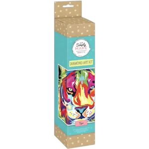 Simply Make Tijger Diamant Kunstset - Voor beginners Simply Make Tijger Diamant Kunstset - Voor beginners