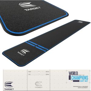 Tapis de fléchettes Champion du Monde Target Darts Bleu Trim - Léger et Inodore - Publicité Tapis de fléchettes Champion du Monde Target Darts Bleu Trim - Léger et Inodore - Publicité