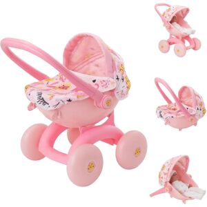 Baby Boo 4 In 1 Jungle Print Doll Pram - Baby doll stroller Baby Boo 4 In 1 Jungle Print Doll Pram - Baby doll stroller