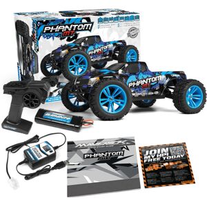 Maverick Phantom MT 1:10 RTR Monster Truck - Bleu - RC Monster Truck - Publicité Maverick Phantom MT 1:10 RTR Monster Truck - Bleu - RC Monster Truck - Publicité