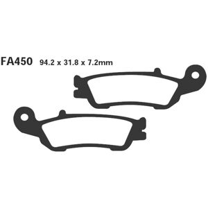 Pastiglie freno in carbonio EBC FA450TT - Tipo di freno Pastiglie freno in carbonio EBC FA450TT - Tipo di freno