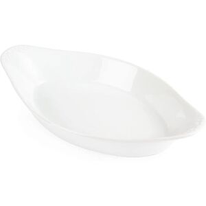 Olympia Whiteware Ovenware Plate - Oval White 26.2x14.1cm - 6pcs Olympia Whiteware Ovenware Plate - Oval White 26.2x14.1cm - 6pcs