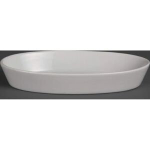 Piatto da forno ovale bianco Olympia - 6 pezzi - 195x110 mm Piatto da forno ovale bianco Olympia - 6 pezzi - 195x110 mm