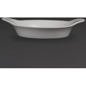 Olympia Whiteware Round Baking Dishes 22x17.7cm - Plates Olympia Whiteware Round Baking Dishes 22x17.7cm - Plates