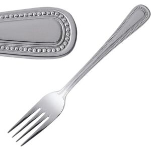Olympia Bead Dessertgaffel - 184mm - Inox - Ergonomisk & Elegant Olympia Bead Dessertgaffel - 184mm - Inox - Ergonomisk & Elegant