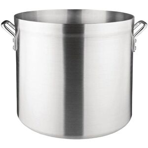 Vogue Aluminium Cooking Pot - 47.2L Large Capacity, Even Heating Vogue Aluminium Cooking Pot - 47.2L Large Capacity, Even Heating