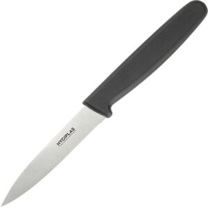 Hygiplas Zwart Keukeningen 7,5cm - Roestvrij Staal Hygiplas Zwart Keukeningen 7,5cm - Roestvrij Staal