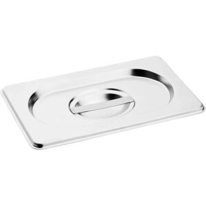 Vogue GN 1/4 rostfritt stål lock Vogue GN 1/4 rostfritt stål lock