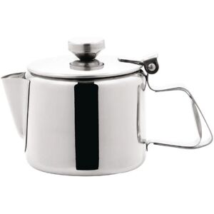 Concorde Olympia Stainless Steel Teapot - 290ml, Elegant & Durable Concorde Olympia Stainless Steel Teapot - 290ml, Elegant & Durable
