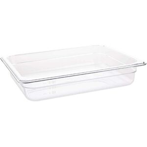Vogue U228 Gastronorm Container - 1/2 Size, Polycarbonate, 65mm Vogue U228 Gastronorm Container - 1/2 Size, Polycarbonate, 65mm