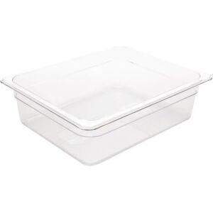 Vogue U229 Polycarbonate GN Container - 6L, 100mm deep, Clear Vogue U229 Polycarbonate GN Container - 6L, 100mm deep, Clear