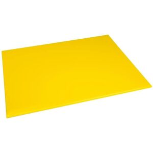 Hygiplas Yellow High-Density Cutting Board - Professional Kitchen Use Hygiplas Yellow High-Density Cutting Board - Professional Kitchen Use