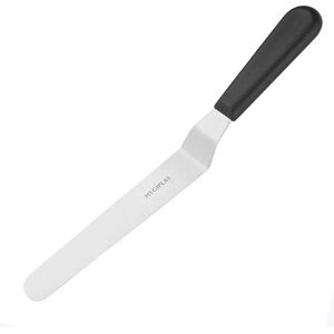 Hygiplas Ergonomic Stainless Steel Curved Spatula Knife - Kitchen Tool Hygiplas Ergonomic Stainless Steel Curved Spatula Knife - Kitchen Tool